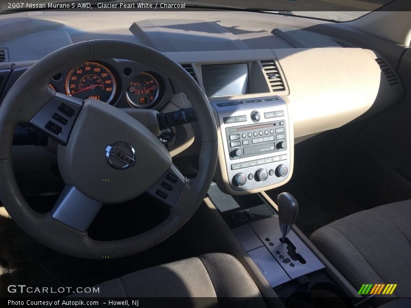 Glacier Pearl White / Charcoal 2007 Nissan Murano S AWD