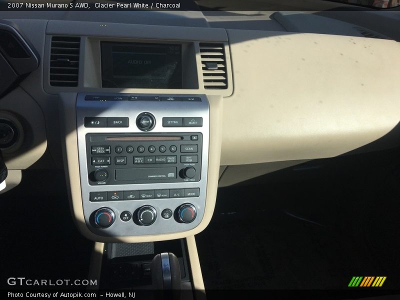 Glacier Pearl White / Charcoal 2007 Nissan Murano S AWD