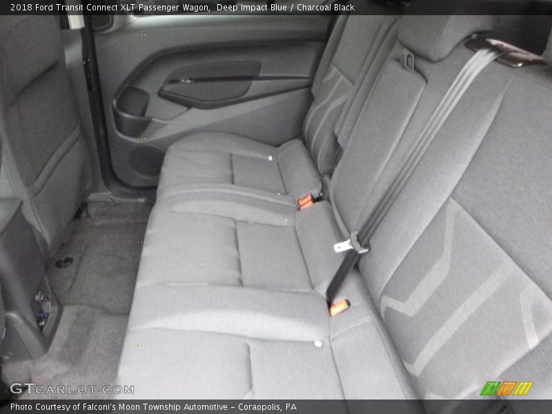 Deep Impact Blue / Charcoal Black 2018 Ford Transit Connect XLT Passenger Wagon