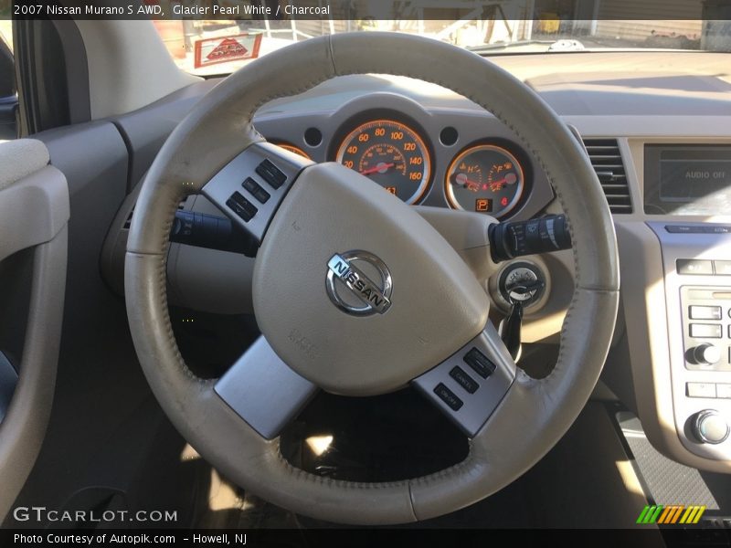 Glacier Pearl White / Charcoal 2007 Nissan Murano S AWD