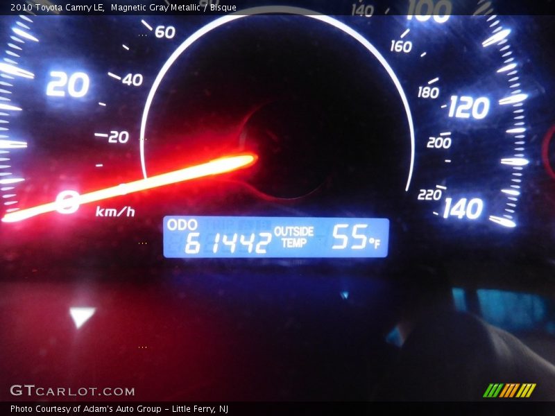 Magnetic Gray Metallic / Bisque 2010 Toyota Camry LE