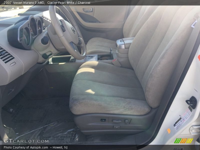 Glacier Pearl White / Charcoal 2007 Nissan Murano S AWD