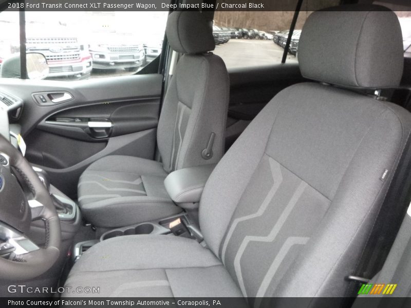 Deep Impact Blue / Charcoal Black 2018 Ford Transit Connect XLT Passenger Wagon