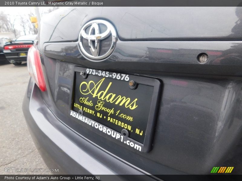 Magnetic Gray Metallic / Bisque 2010 Toyota Camry LE