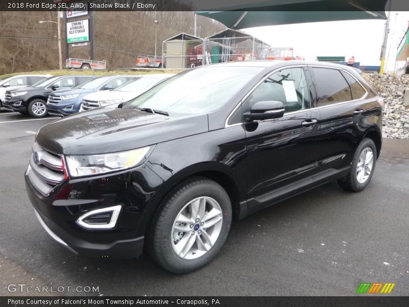 Shadow Black / Ebony 2018 Ford Edge SEL AWD
