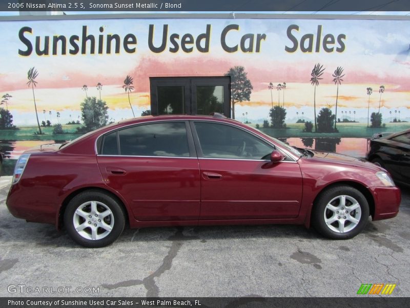 Sonoma Sunset Metallic / Blond 2006 Nissan Altima 2.5 S