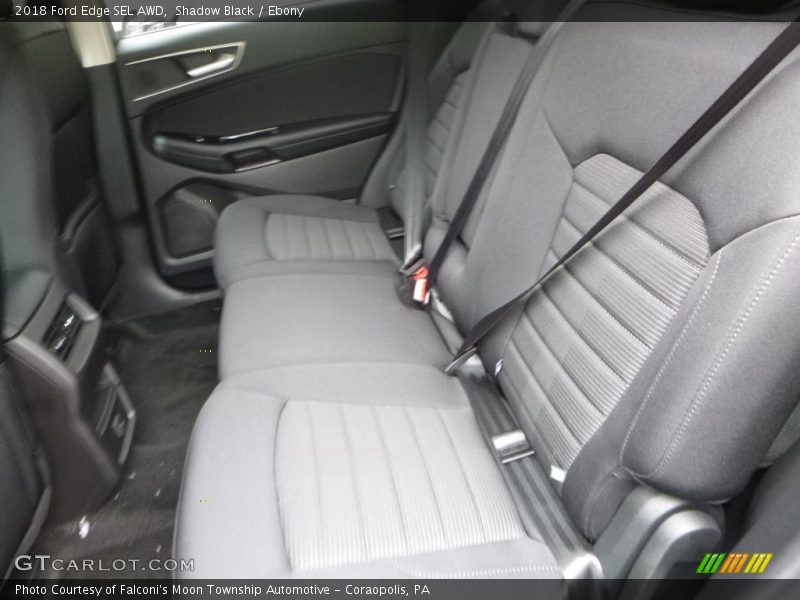 Shadow Black / Ebony 2018 Ford Edge SEL AWD