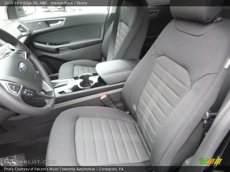 Shadow Black / Ebony 2018 Ford Edge SEL AWD