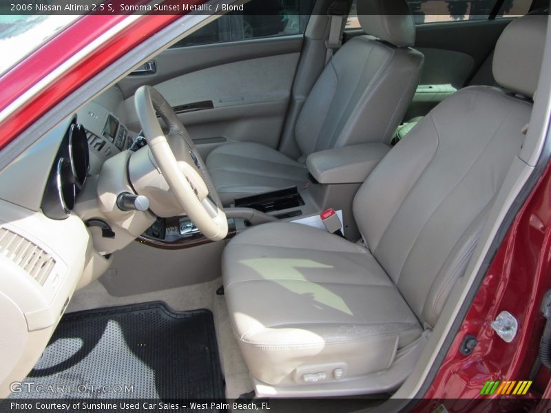 Sonoma Sunset Metallic / Blond 2006 Nissan Altima 2.5 S