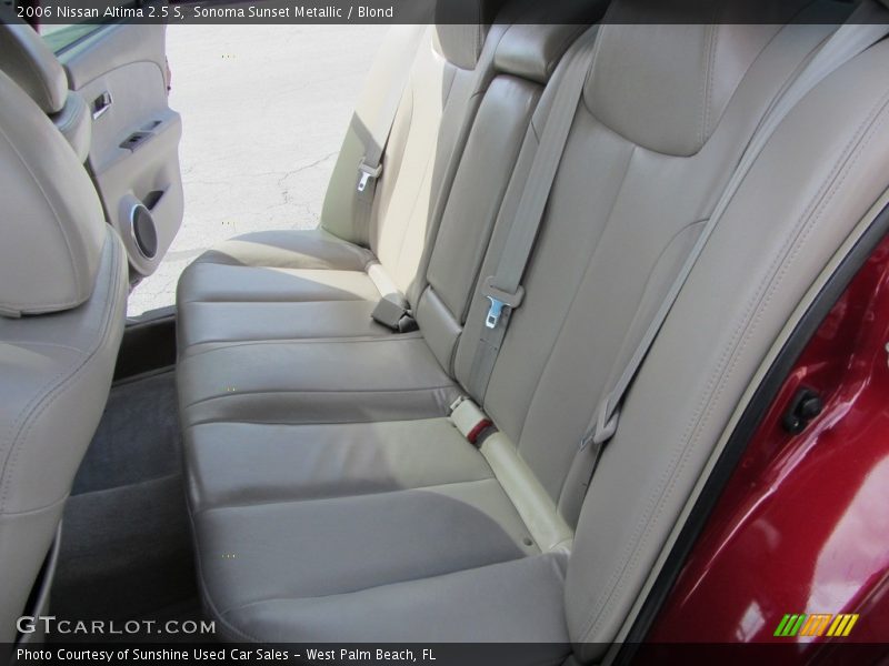 Sonoma Sunset Metallic / Blond 2006 Nissan Altima 2.5 S