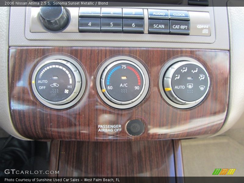 Sonoma Sunset Metallic / Blond 2006 Nissan Altima 2.5 S