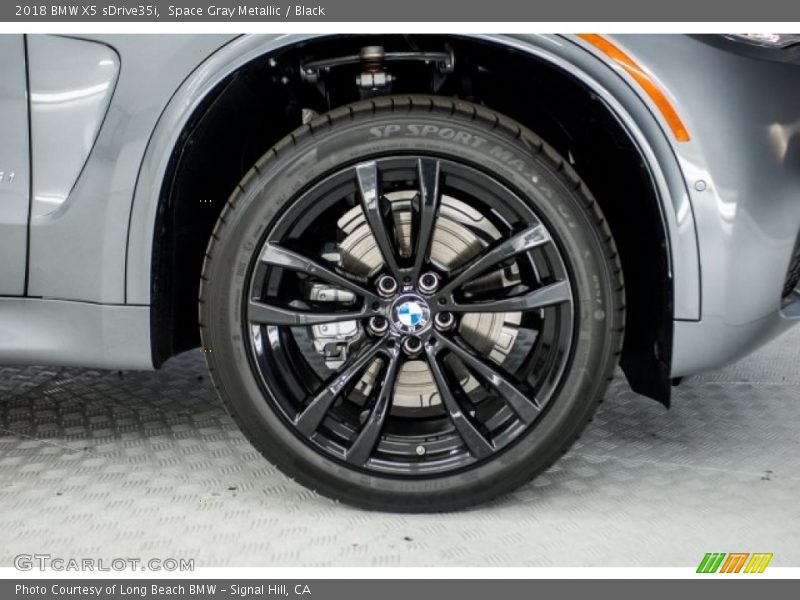 Space Gray Metallic / Black 2018 BMW X5 sDrive35i