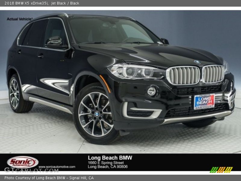 Jet Black / Black 2018 BMW X5 xDrive35i