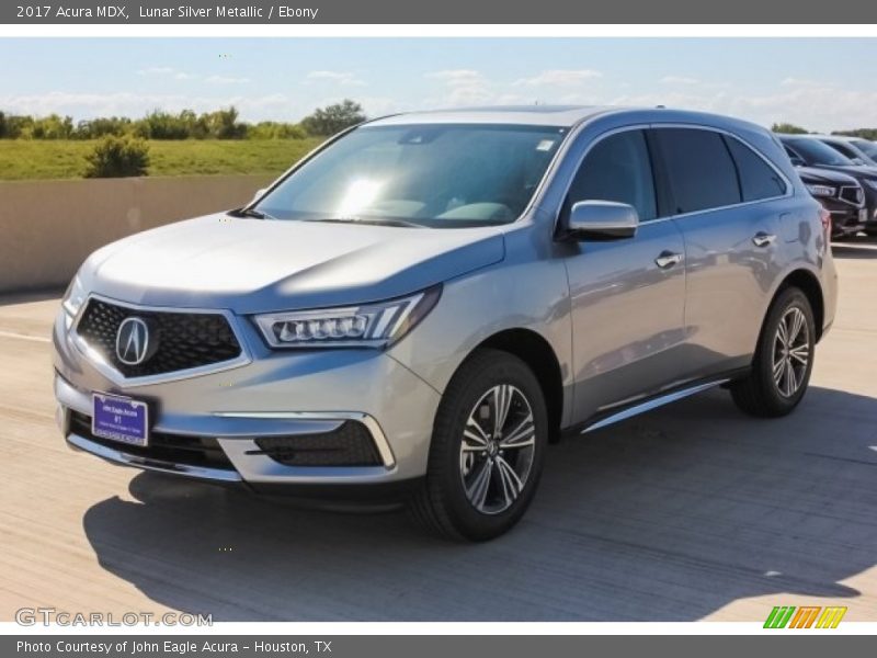 Lunar Silver Metallic / Ebony 2017 Acura MDX