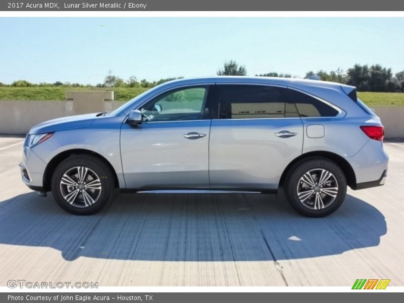 Lunar Silver Metallic / Ebony 2017 Acura MDX