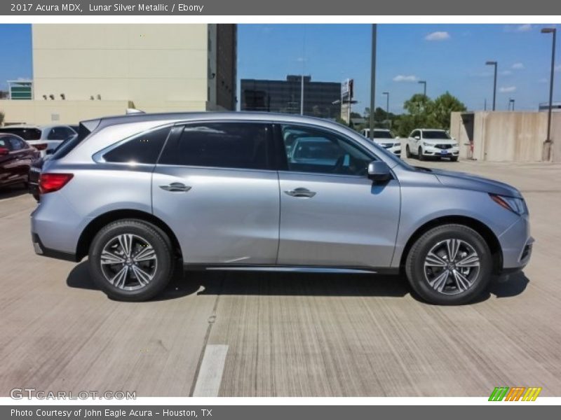 Lunar Silver Metallic / Ebony 2017 Acura MDX