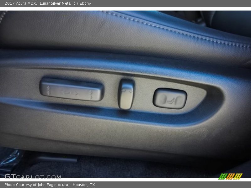 Lunar Silver Metallic / Ebony 2017 Acura MDX