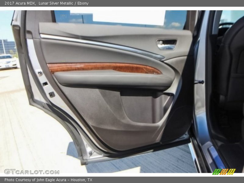Lunar Silver Metallic / Ebony 2017 Acura MDX