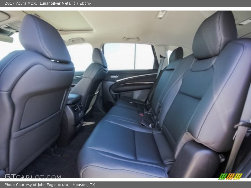Lunar Silver Metallic / Ebony 2017 Acura MDX