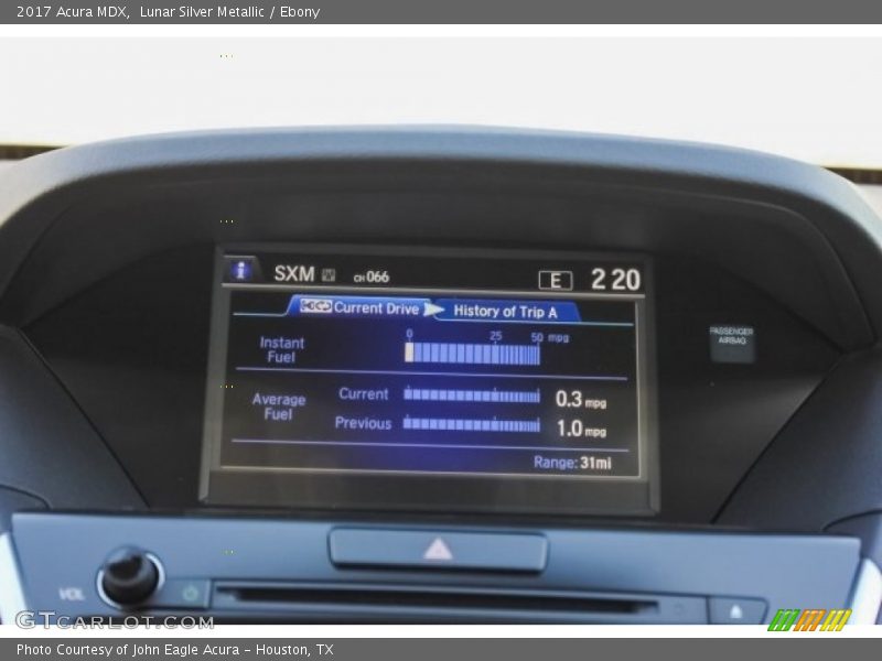Lunar Silver Metallic / Ebony 2017 Acura MDX