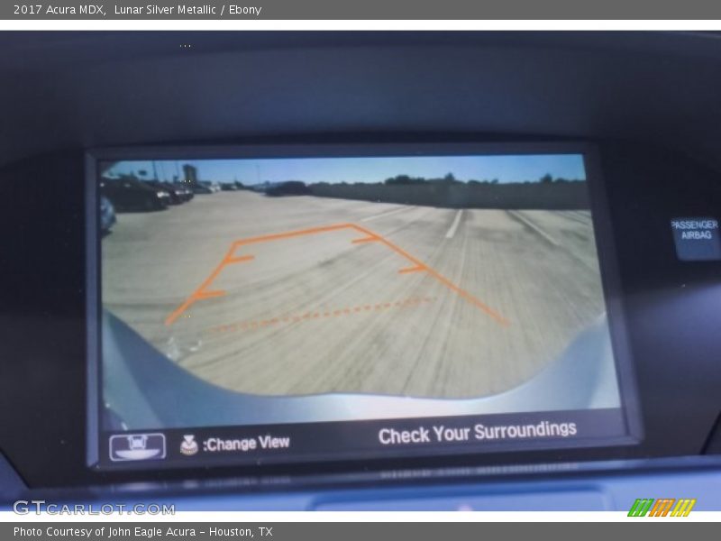 Lunar Silver Metallic / Ebony 2017 Acura MDX