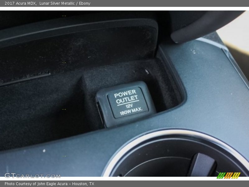 Lunar Silver Metallic / Ebony 2017 Acura MDX