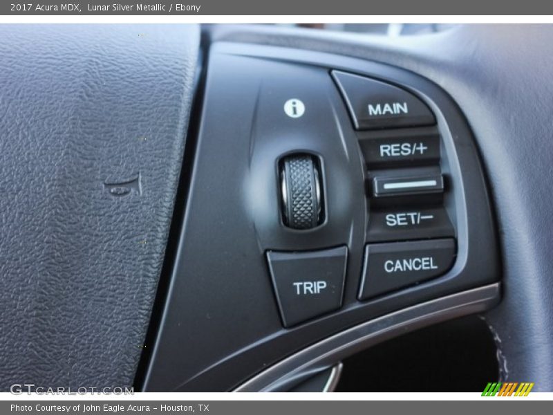 Lunar Silver Metallic / Ebony 2017 Acura MDX