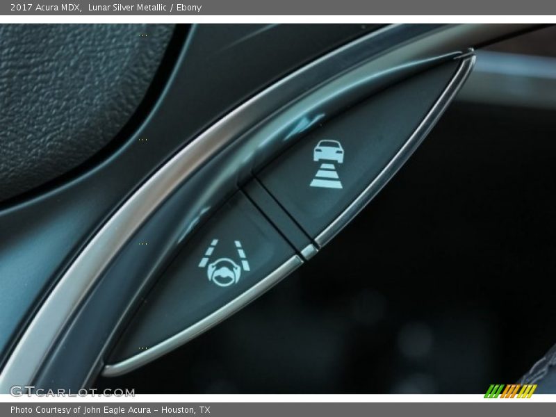 Lunar Silver Metallic / Ebony 2017 Acura MDX