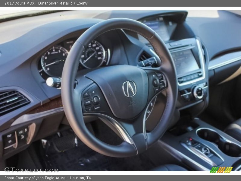 Lunar Silver Metallic / Ebony 2017 Acura MDX