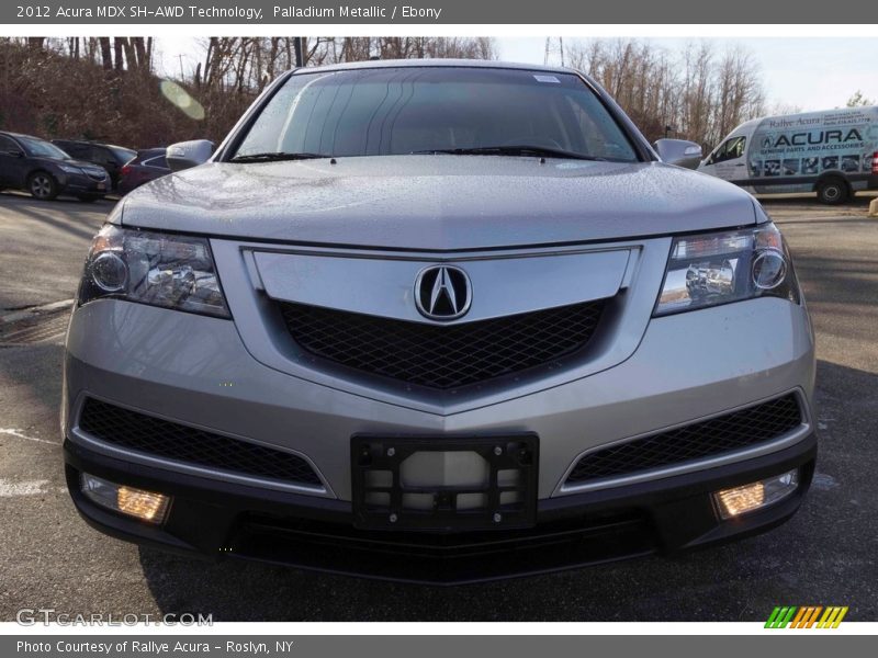 Palladium Metallic / Ebony 2012 Acura MDX SH-AWD Technology