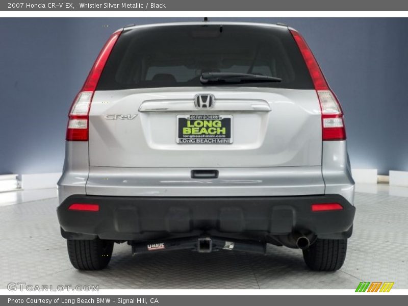 Whistler Silver Metallic / Black 2007 Honda CR-V EX