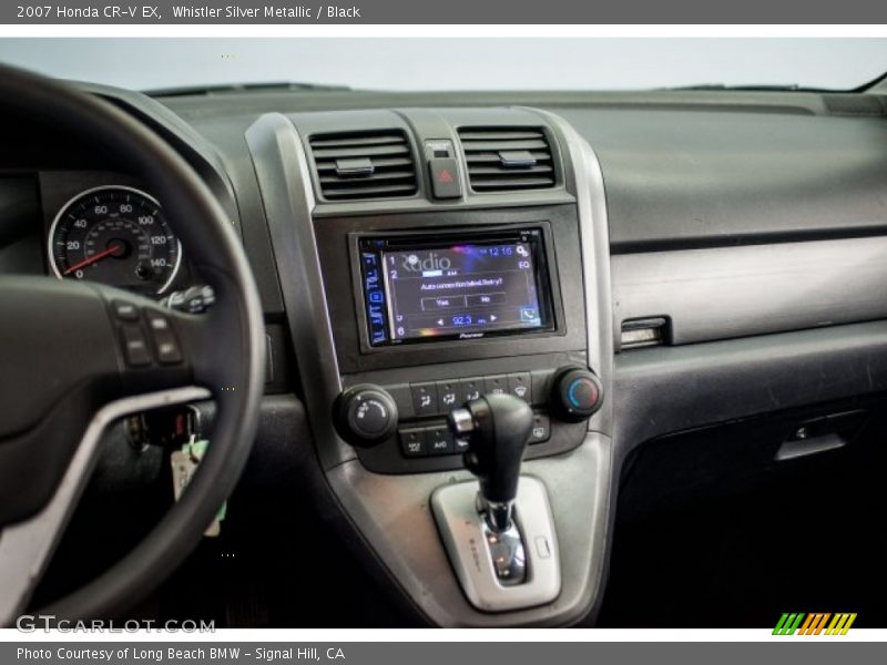 Whistler Silver Metallic / Black 2007 Honda CR-V EX