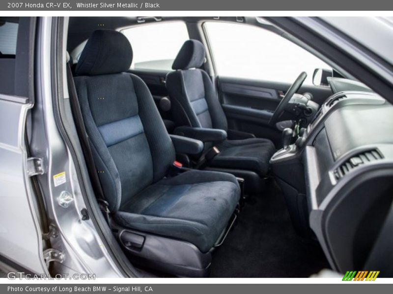 Whistler Silver Metallic / Black 2007 Honda CR-V EX