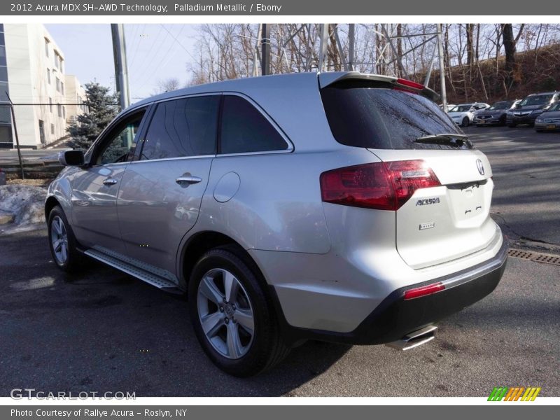 Palladium Metallic / Ebony 2012 Acura MDX SH-AWD Technology
