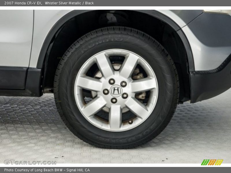 Whistler Silver Metallic / Black 2007 Honda CR-V EX