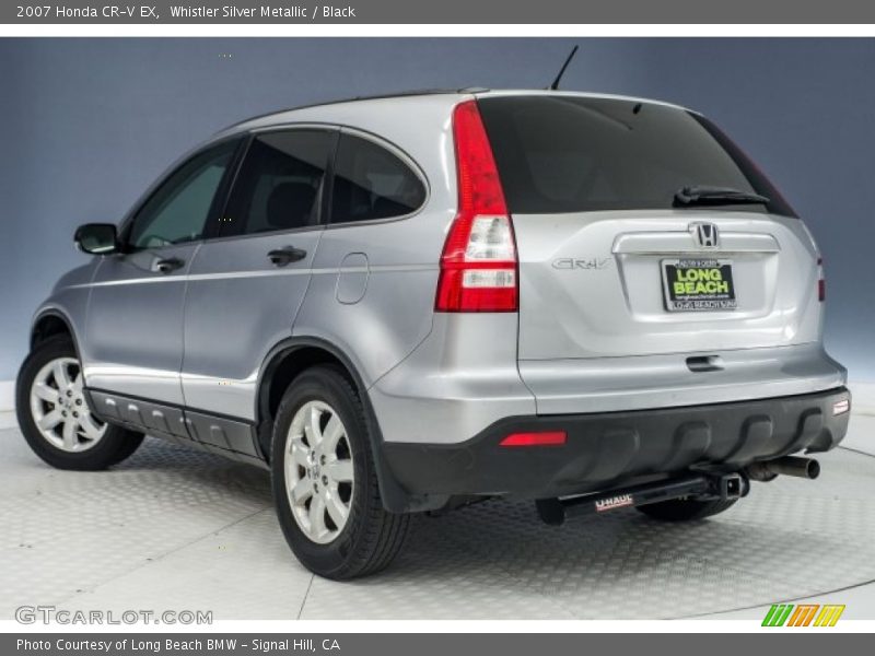 Whistler Silver Metallic / Black 2007 Honda CR-V EX