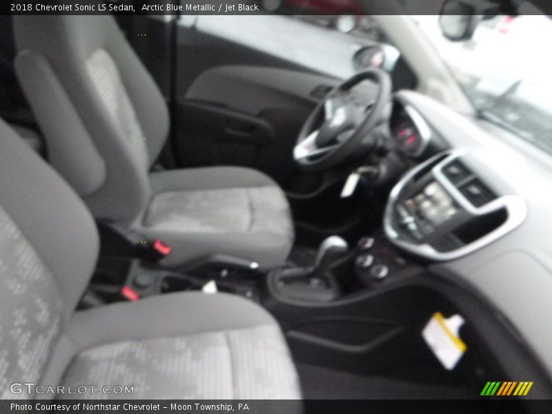Arctic Blue Metallic / Jet Black 2018 Chevrolet Sonic LS Sedan