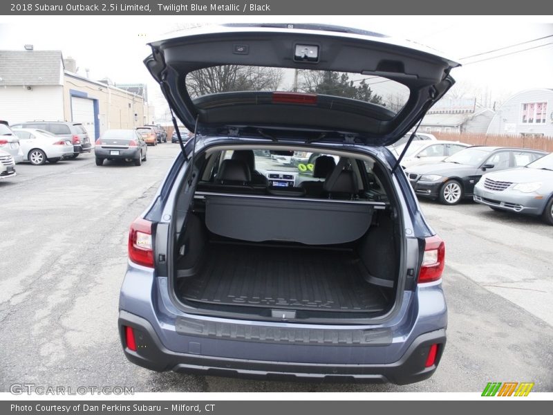 Twilight Blue Metallic / Black 2018 Subaru Outback 2.5i Limited