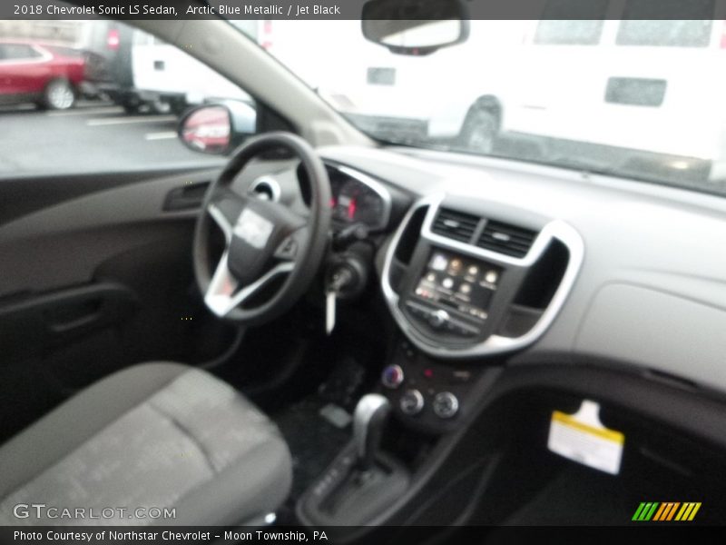 Arctic Blue Metallic / Jet Black 2018 Chevrolet Sonic LS Sedan