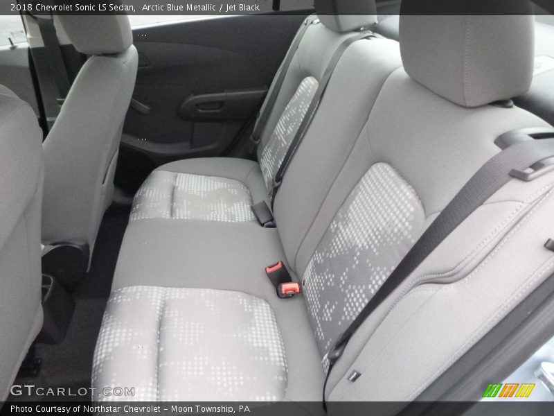 Arctic Blue Metallic / Jet Black 2018 Chevrolet Sonic LS Sedan
