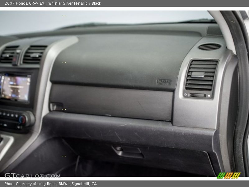 Whistler Silver Metallic / Black 2007 Honda CR-V EX