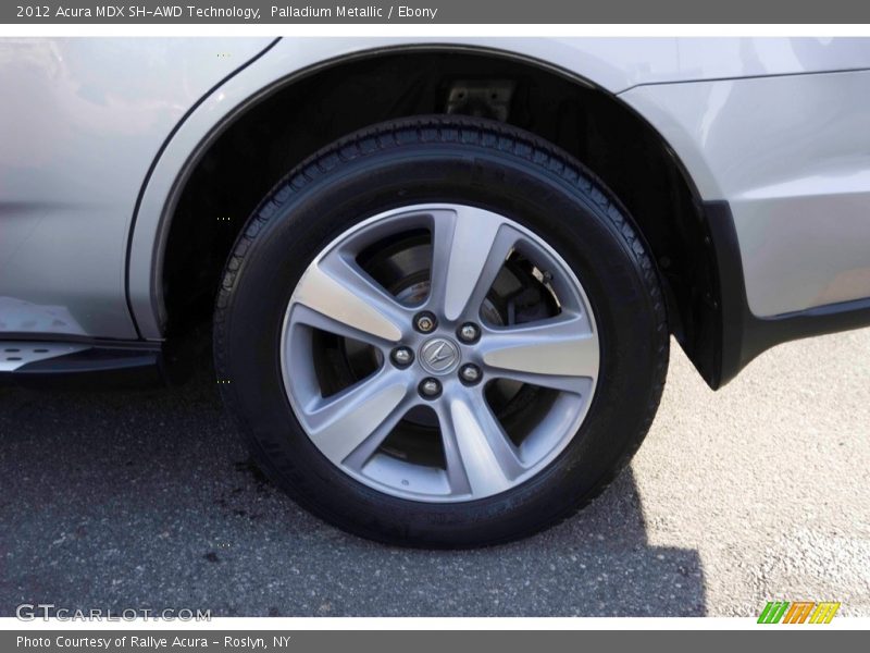 Palladium Metallic / Ebony 2012 Acura MDX SH-AWD Technology