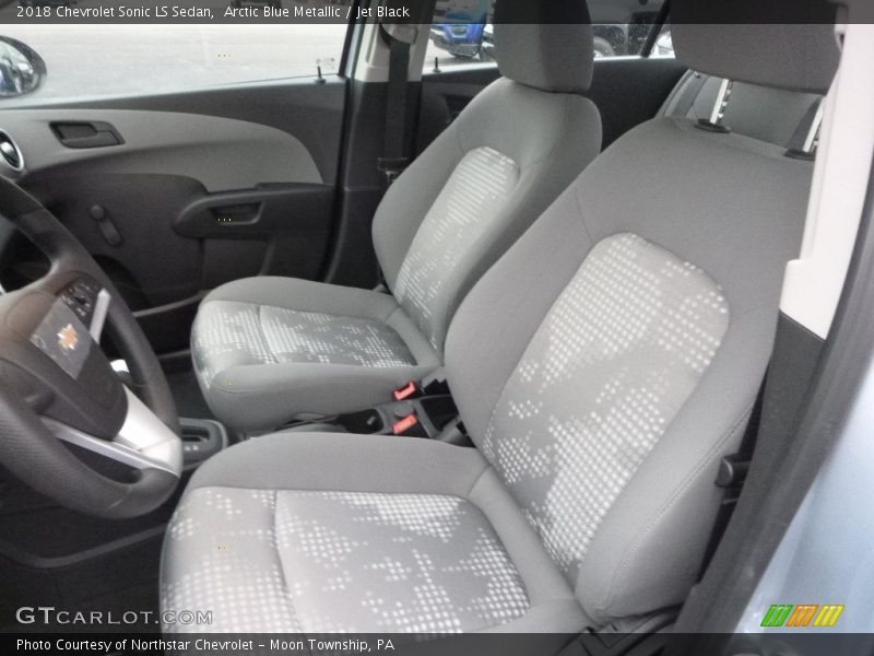 Arctic Blue Metallic / Jet Black 2018 Chevrolet Sonic LS Sedan