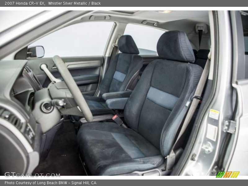 Whistler Silver Metallic / Black 2007 Honda CR-V EX