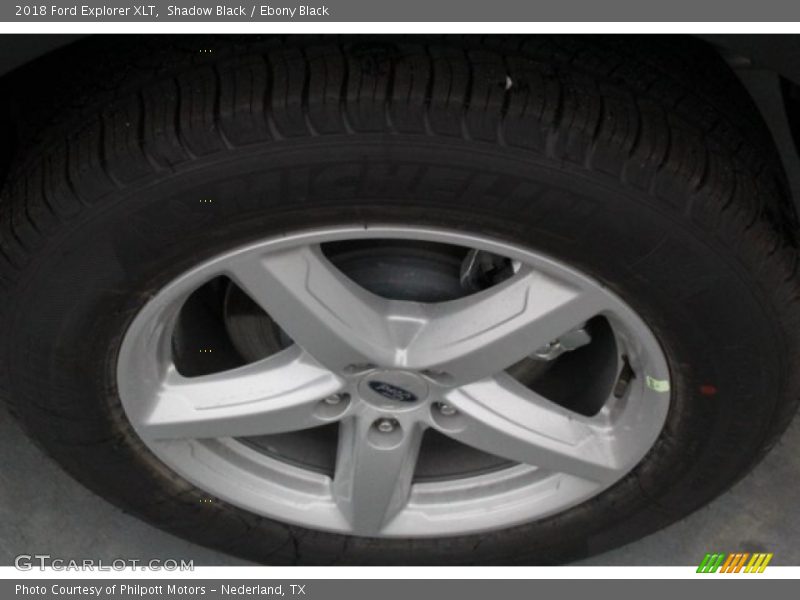 Shadow Black / Ebony Black 2018 Ford Explorer XLT