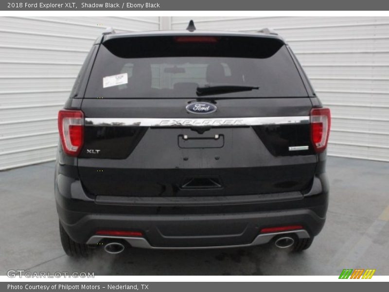Shadow Black / Ebony Black 2018 Ford Explorer XLT