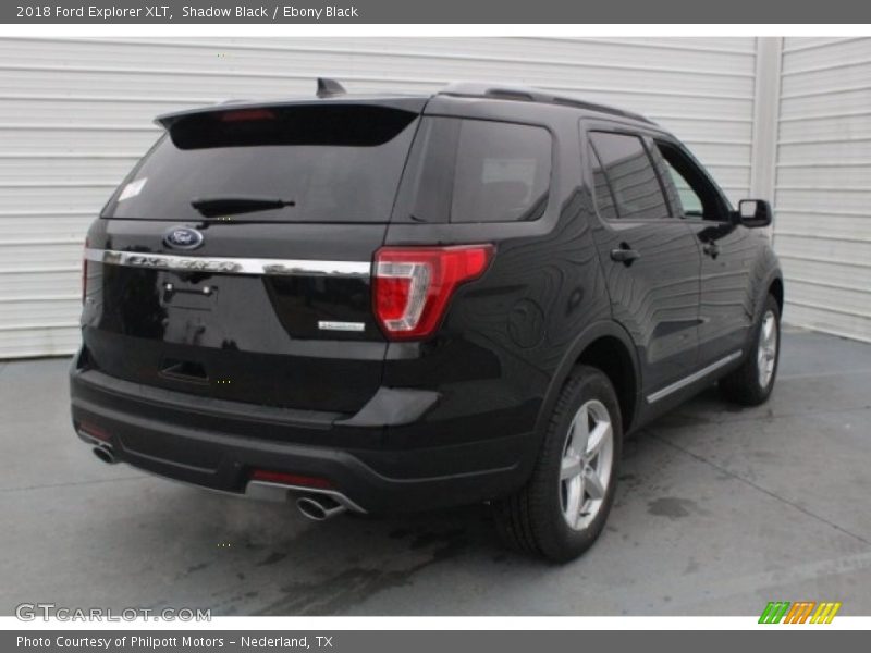 Shadow Black / Ebony Black 2018 Ford Explorer XLT