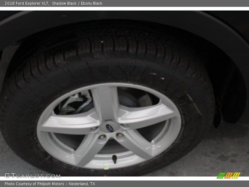 Shadow Black / Ebony Black 2018 Ford Explorer XLT