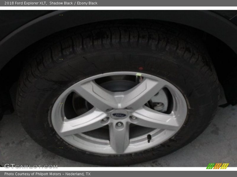 Shadow Black / Ebony Black 2018 Ford Explorer XLT