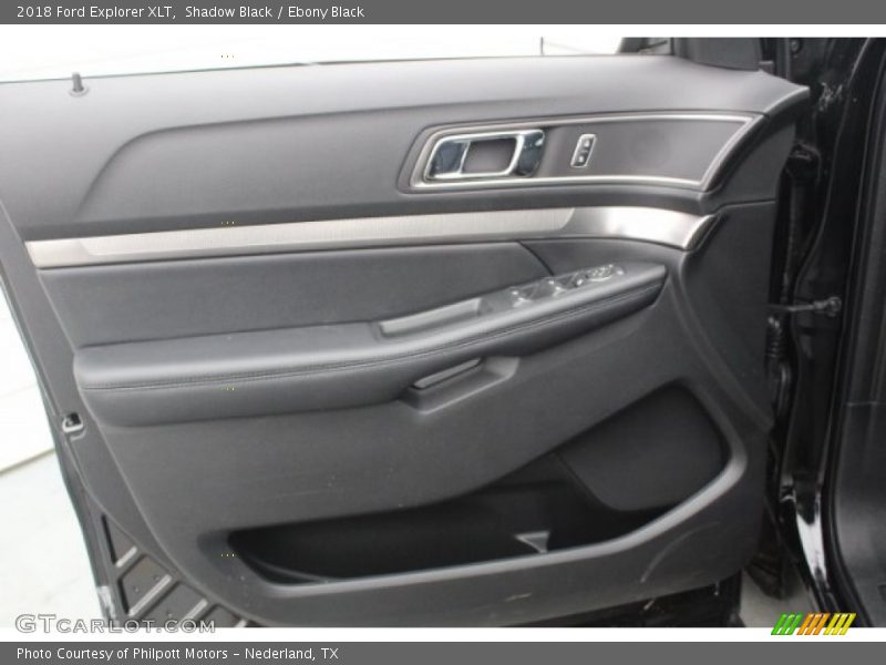Shadow Black / Ebony Black 2018 Ford Explorer XLT